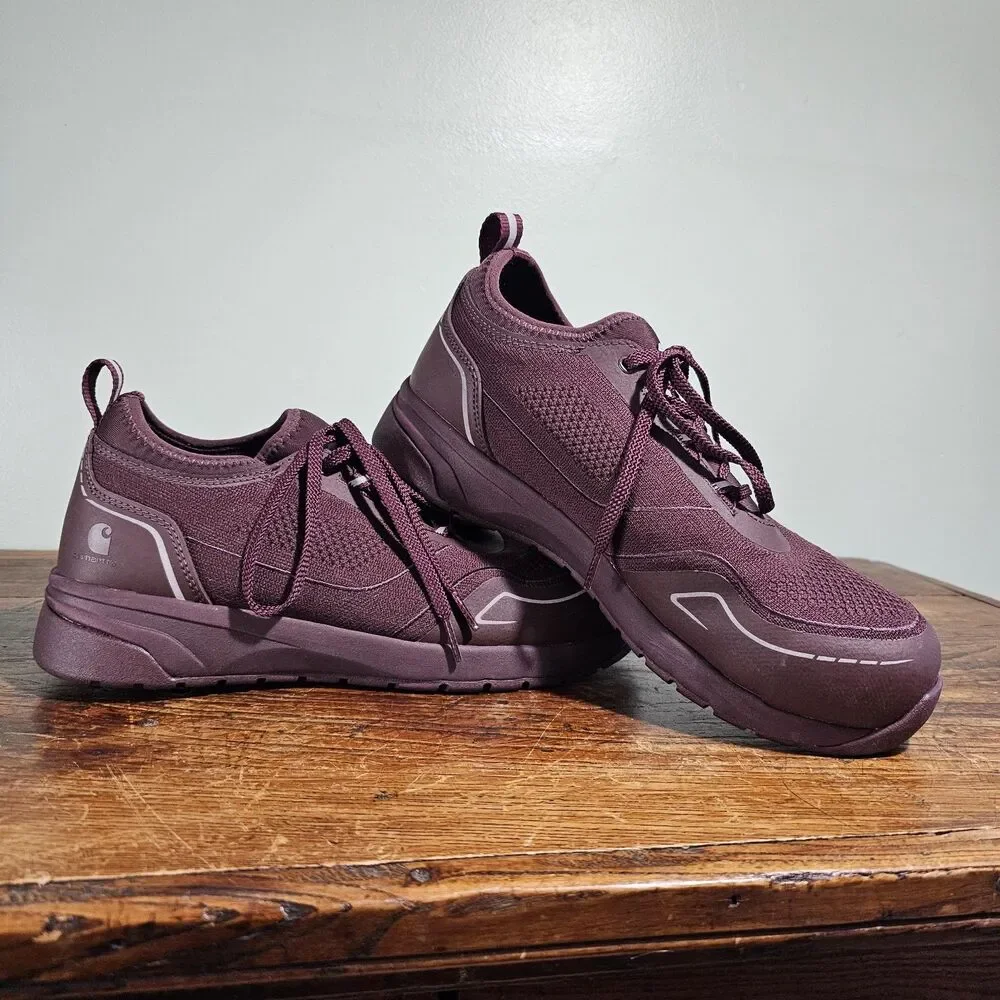 Carhartt Womens Force 3 Nano‎ Safety Toe Work Sneaker Purple 9.5